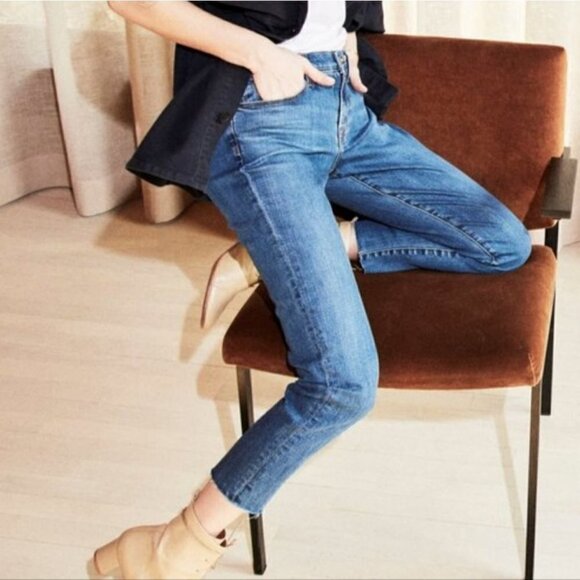 J Brand Ruby High Rise Cropped Cigarette Jeans Lovesick - Picture 1 of 7